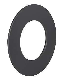 картинка Розета черная d 250 0.7мм КПД от магазина Сантехстрой