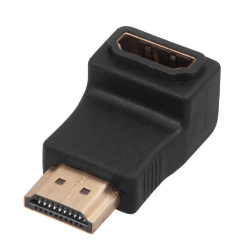 картинка Переходник штекер HDMI - гнездо HDMI,  угловой REXANT от магазина Сантехстрой