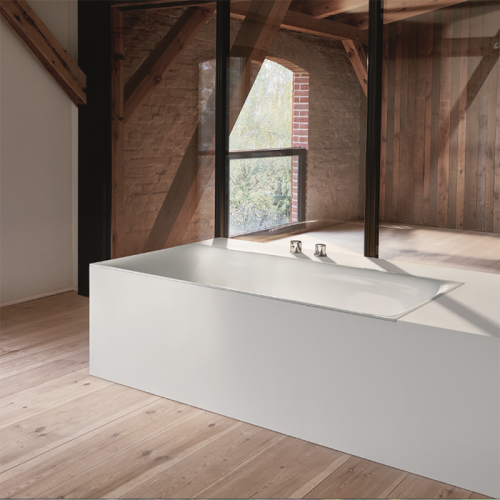 картинка Bette Lux Ванна прямоугольная с шумоизоляцией 180x80x45 см,  белая (для удлиненного слива-перелива) от магазина Сантехстрой
