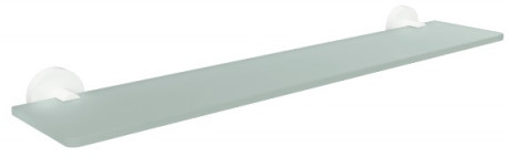 картинка Полка стеклянная 60 см Bemeta White 104102044 от магазина Сантехстрой