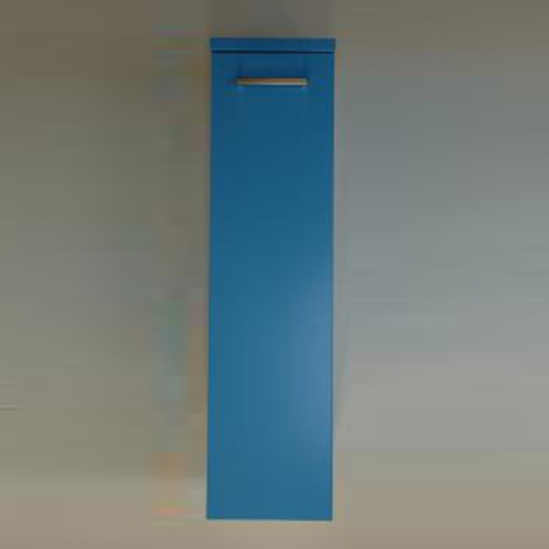 картинка IDEA STELLA/IDEA Пенал, ш25/в98/г34см, петли слева, с ручкой 03092хром, цвет blu 11/blu 11 от магазина Сантехстрой