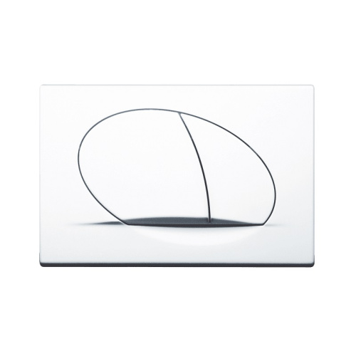 картинка Кнопка смыва Pestan PLAY, белая (40006357) от магазина Сантехстрой