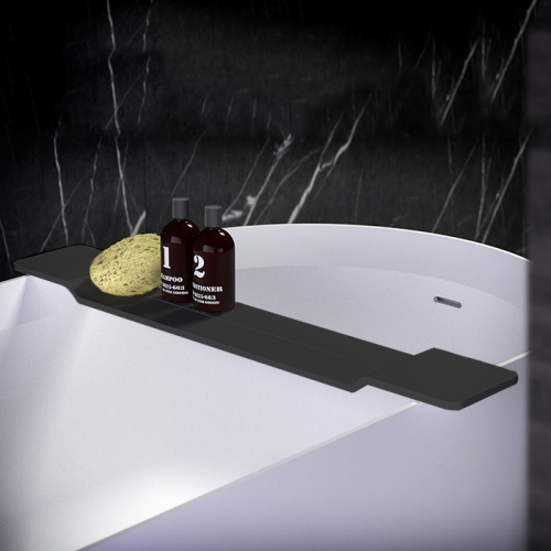 картинка Knief Подставка на  ванну 90х15х3 см, цвет черный матовый от магазина Сантехстрой
