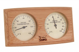 картинка Термогигрометр SAWO 271-THD кедр от магазина Сантехстрой