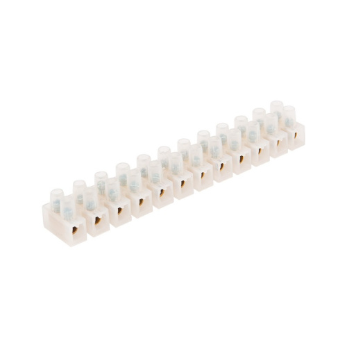 картинка Клеммная колодка винтовая KВ-25 (10-25 мм²),  ток 60 A,  полиэтилен белый,  индивидуальная упаковка,  1 шт.  (ЗВИ) REXANT от магазина Сантехстрой