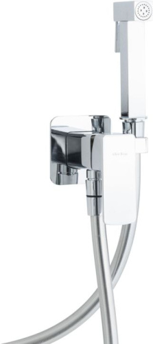 картинка Смеситель с гигиеническим душем Allen Brau Infinity 5.21005-00 (с внутренней частью) хром от магазина Сантехстрой