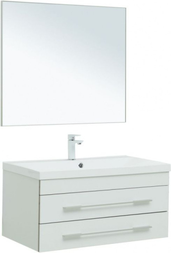 картинка Мебель для ванной Aquanet Верона 90 белый матовый от магазина Сантехстрой
