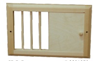 картинка Вентиляционная решетка большая с задвижкой РВ-Б (380x250) г.Муром от магазина Сантехстрой