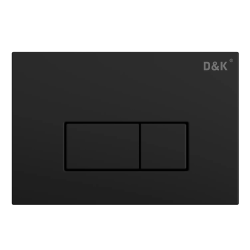картинка Клавиша смыва D&K Rhein (арт.инсталл DI8050127), черный (DB1499025) от магазина Сантехстрой