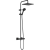 картинка 26427670 HG Vernis Shape Showerpipe 240 термостатическая душевая система матовый черный от магазина Сантехстрой