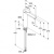 картинка Смеситель для раковины - чаши KLUDI PURE&STYLE однорычажный , черный матовый (402963975) от магазина Сантехстрой