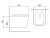 картинка AQ0530N-00 ЛИБРА New Унитаз подвесной безободковый 525*360*290мм, тонкое сиденье с механизмом плавного закрывания, крепеж от магазина Сантехстрой
