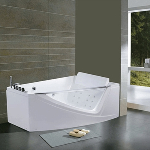 картинка Акриловая ванна Orans 120x170 R 65109r0 с гидромассажем от магазина Сантехстрой