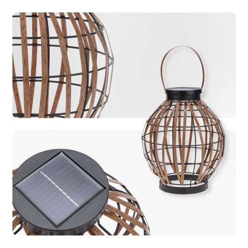 картинка Светильник садовый Бамбук,  29см,  3000К,  встроенный аккумулятор,  солнечная панель,  коллекция Бали REXANT от магазина Сантехстрой