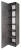 картинка Шкаф-пенал Misty Rock-35 35х165 см, подвесной, левый, бетон темно-серый от магазина Сантехстрой