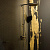 картинка CISAL Less New Настенная душевая система:термостатический смеситель для душа,верхний душ,ручной душ с держателем и шлангом, цвет черный матовый от магазина Сантехстрой