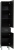 картинка Шкаф-пенал для ванной Aquanet Верона черный от магазина Сантехстрой