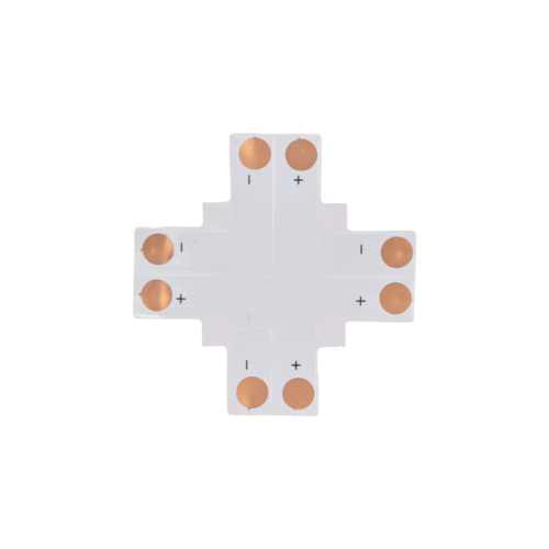 картинка Коннектор Х-образный для светодиодной ленты SMD 10мм REXANT от магазина Сантехстрой