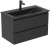 картинка Тумба под раковину черный матовый 80 см Ideal Standard Tesi T0051ZT от магазина Сантехстрой