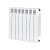 картинка Радиатор биметаллический AZARIO BM500/100 8 секций, белый (BM500/100/8) от магазина Сантехстрой