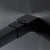 картинка W84WI-100-F1-BTE Душевая перегородка Func 100x200, стекло прозр. 8 мм + покрытие, профиль черный от магазина Сантехстрой