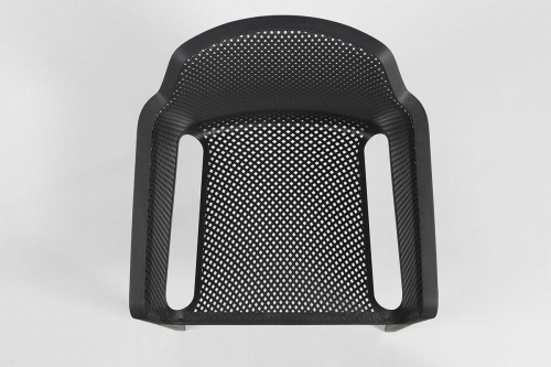 картинка NARDI, Италия Стул-кресло Net, тортора, с серой подушкой от магазина Сантехстрой