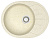 картинка Кухонная мойка AZARIO Light 575х440х215) искусственный мрамор, цвет Бежевый (CS00079919) от магазина Сантехстрой
