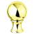 картинка Стакан Cezares Olimp-TUM-03/24-M золото от магазина Сантехстрой