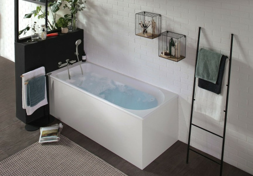 картинка Фронтально-торцевая панель для ванны Jacob Delafon Elite 170 E6D080-00 Белая от магазина Сантехстрой