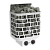 картинка SAWO Электрическая печь KRIOS настенная, с пультом, 9кВт, нерж. сталь, KRI-90NB-P от магазина Сантехстрой