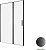 картинка 3.31036.BBA PRIORITY, Дверь 8мм, 1400мм стекло Optiwhite, Easyclean, черн.браш.алюм (294065) от магазина Сантехстрой