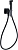 картинка Смеситель с гигиеническим душем Allen Brau Infinity 5.21005-31 (с внутренней частью) черный матовый от магазина Сантехстрой