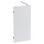 картинка W94WI-100-F1-MTE Душевая перегородка X-Joy 100x195, стекло прозр. 6 мм + покрытие, фурнитура мат хром от магазина Сантехстрой