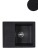 картинка Кухонная мойка c крылом 570х460мм Reflexion Plato RX1457СL, уголь от магазина Сантехстрой