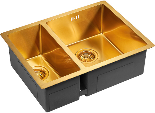 картинка Кухонная мойка Paulmark Zusat 59 PM225944-BGR Брашированное золото от магазина Сантехстрой