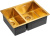 картинка Кухонная мойка Paulmark Zusat 59 PM225944-BGR Брашированное золото от магазина Сантехстрой