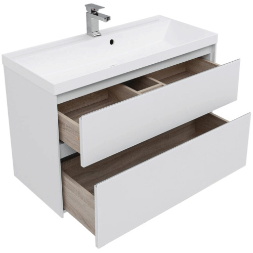 картинка Комплект мебели Aquanet для ванной 240468 Белый от магазина Сантехстрой
