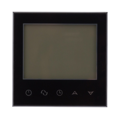картинка Терморегулятор с автоматическим программированием и сенсорными кнопками R100B (черный) REXANT от магазина Сантехстрой