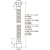 картинка Гибкая труба ОРИО 1 1/2 х 40/50 максимальная длина 650мм (АС-1013) от магазина Сантехстрой
