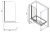 картинка Шторка для ванны Loranto SUNWAY 65х120 цвет профиля хром (CS-F01 120*65) от магазина Сантехстрой