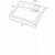 картинка Раковина Paulmark Berg 60 PM710431 на стиральную машину Белая от магазина Сантехстрой