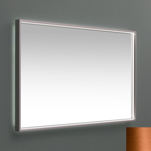 картинка Зеркало De Aqua Алюминиум 120 LED медь от магазина Сантехстрой