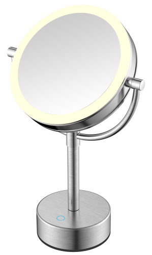 картинка Зеркало настольное JAVA двухстороннее (S-M221L) от магазина Сантехстрой