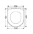картинка Крышка-сиденье для унитаза Haro Зунд дюропласт, микролифт, крепление с эксцентриком, белое (530820/541093/537112) от магазина Сантехстрой