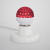 картинка Лампа шар e27 10 LED Ø50мм красная 24В (постоянное напряжение) от магазина Сантехстрой