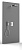 картинка Душевой комплект Bossini COSMO: смеситель на 2 выхода, верхний душ 230x230 мм, ручной душ CUBE с водорозеткой, шланг 150 см, цвет хром (M00757.030) от магазина Сантехстрой