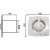 картинка Вытяжной вентилятор Bettoserb 110150 Белый от магазина Сантехстрой