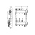 картинка Коллектор стальной, TECEfloor, для теплеплого пола 1'' и 3/4'' (еврок.), 12 контуров от магазина Сантехстрой