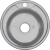 картинка Мойка 490P MELANA 0,6/160 полированная врезная круглая с сифоном (246*12) от магазина Сантехстрой