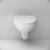 картинка Унитаз AM.PM Gem FlashClean CK90H0203W подвесной с гигиеническим душем и ершиком с сиденьем Микролифт от магазина Сантехстрой